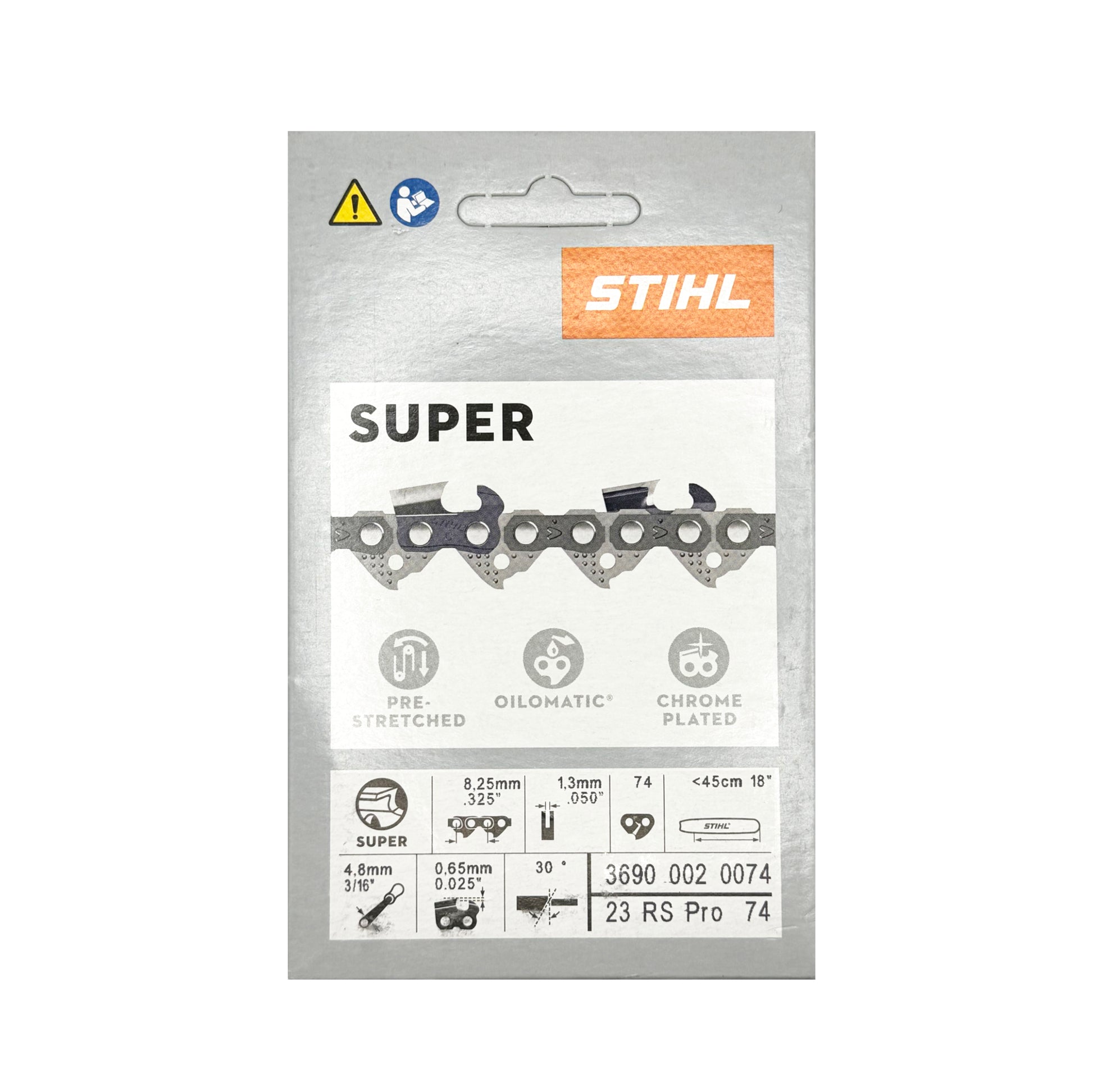 Stihl Chainsaw Chain 23 RS PRO 74 (3690 002 0074)