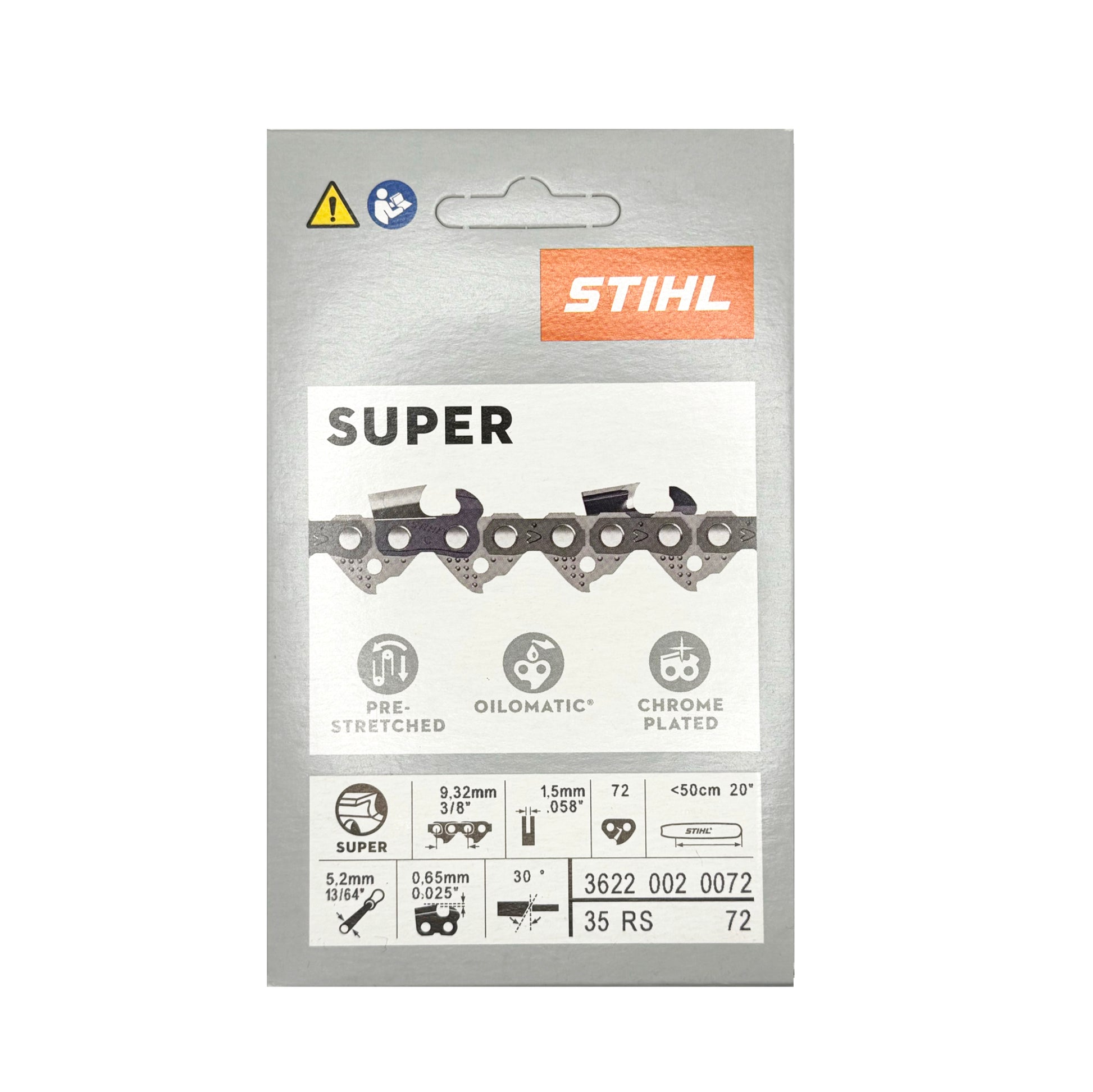 Stihl Chainsaw Chain 35 RS 72 (3622 002 0072)