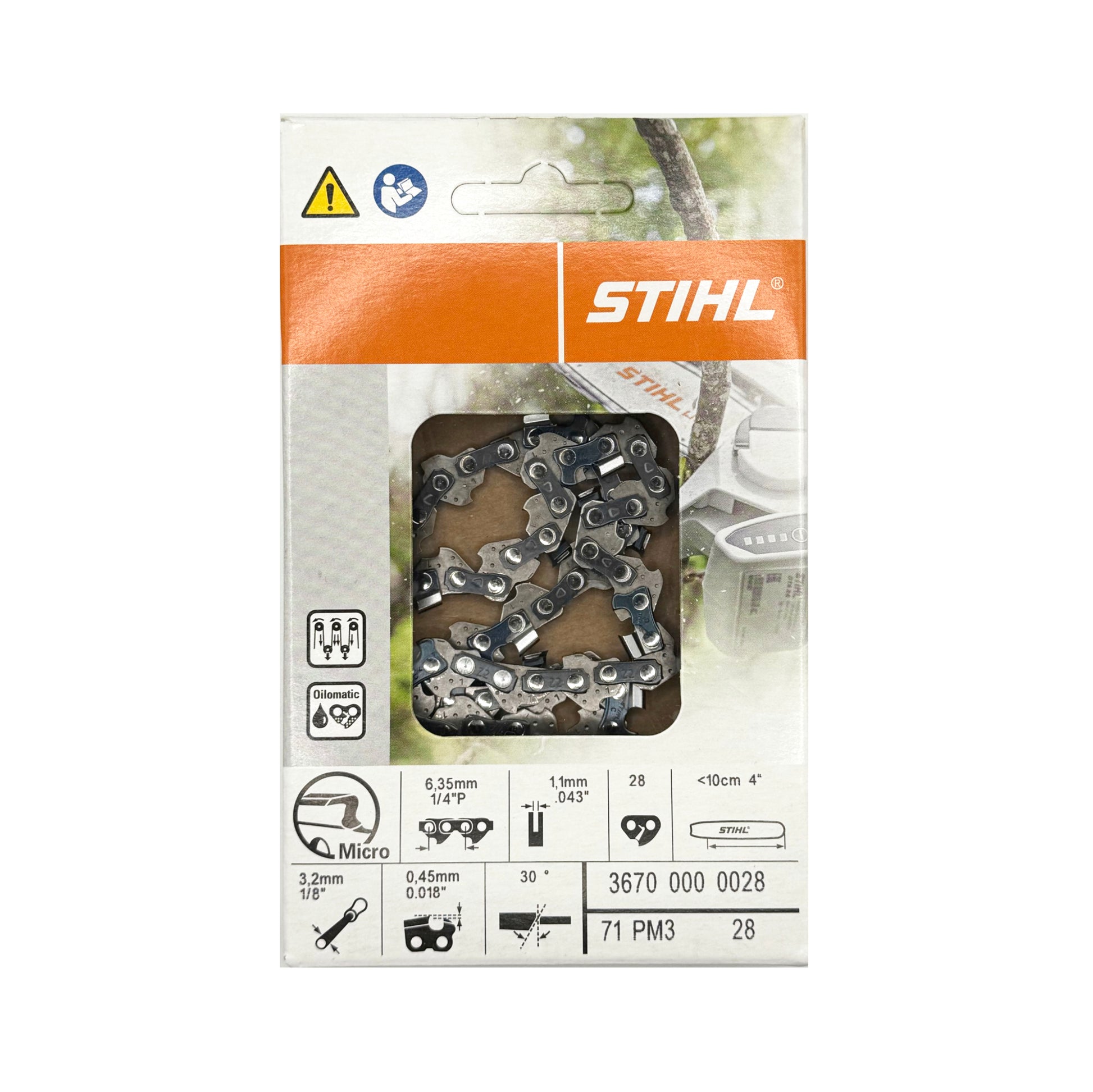 Stihl Chainsaw Chain 71 PM3 28 (3670 000 0028)