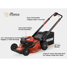 Echo 56v 21in Push Mower DLM2100BT