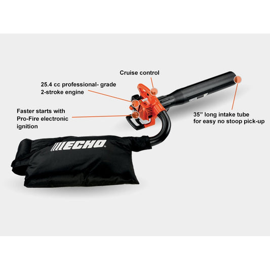 Echo Handheld Blower Vac.shred ES250