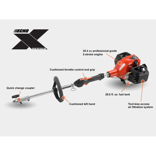 Echo Gas Trimmer 30.5cc Straight SRM3020T