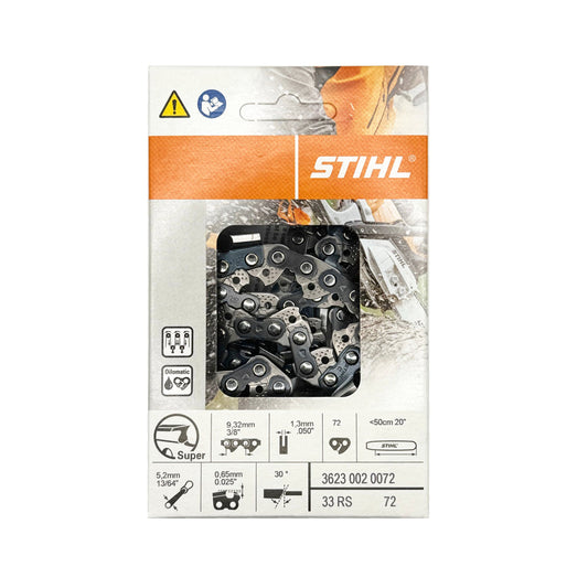 Stihl Chainsaw Chain 33 RS 72 (3623 002 0072)