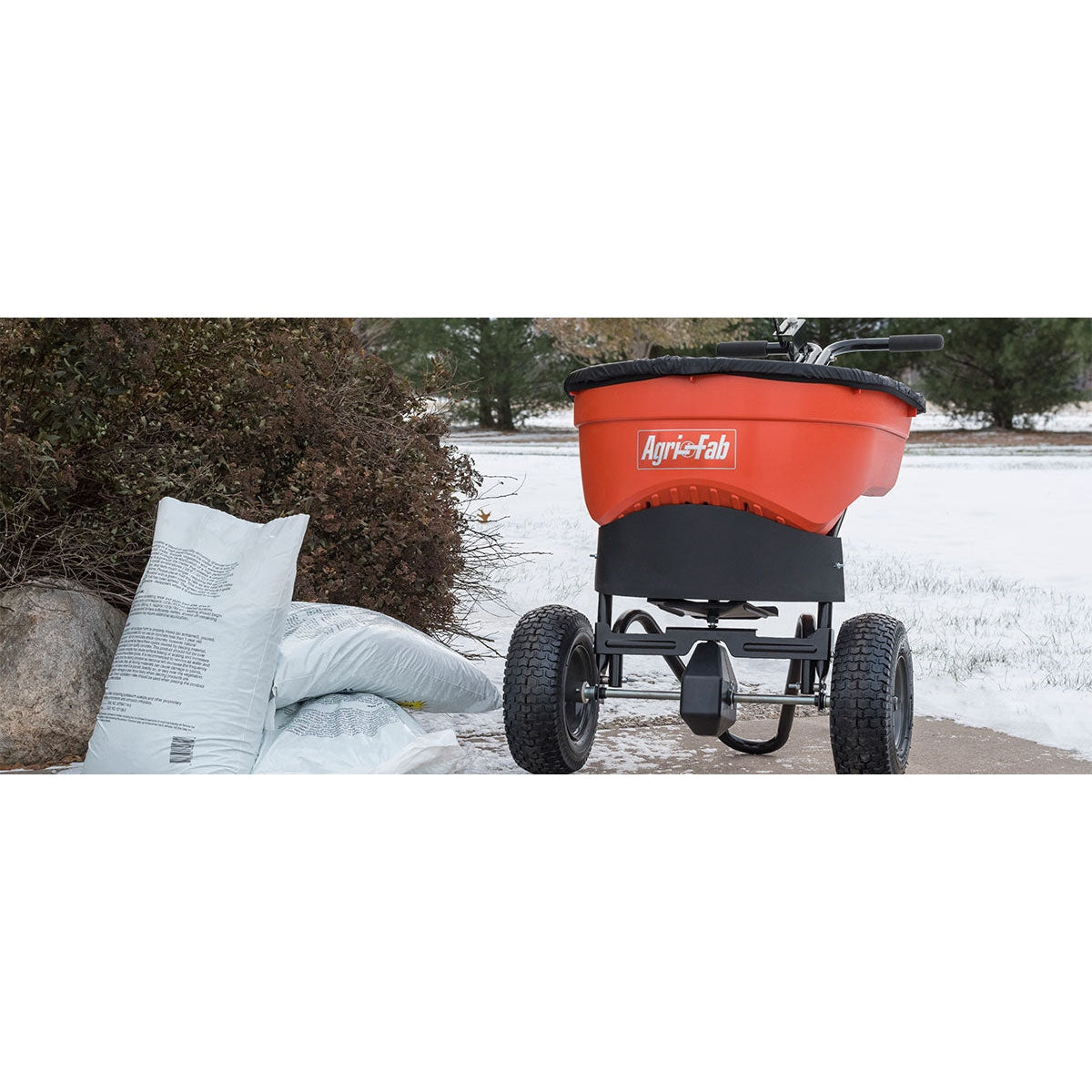 Agri-fab Spreader Winter 130lb Push 45-0548